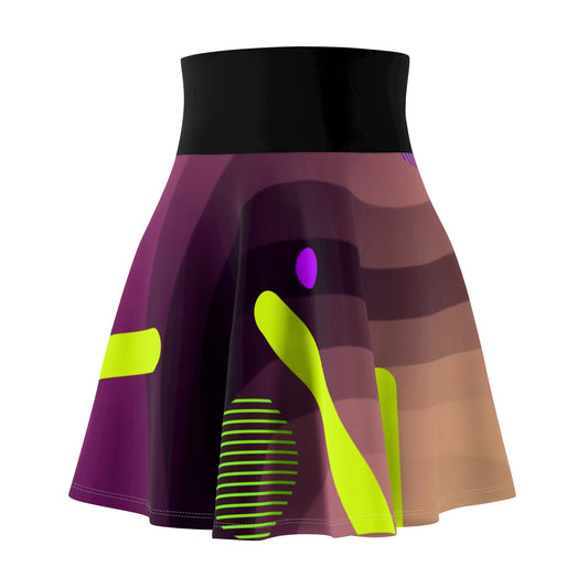 Vibrant Skater Skirt